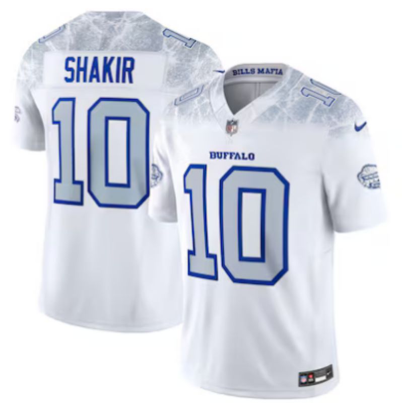 Men 2025 Buffalo Bills #10 Shakir white 5th generation Throwback Nike Limited NFL Jersey style 031->miami dolphins->NFL Jersey